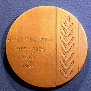 American Numismatic Association (ANA) Past President Medal - James M.  Boswell 2