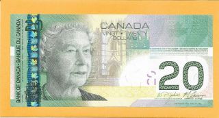 2004 Canadian 20 Dollar Bill Fig2297985 Crisp (unc)