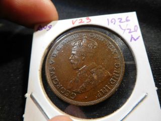 V23 Australia 1926 1/2 Penny Au