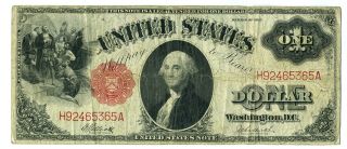 Fr.  37 1917 $1 Legal Tender Red Seal Large Size Note