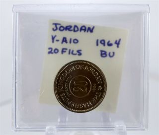 1383 - 1385/1964 - 1965 Jordan 20 Fils Copper Nickel