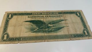 May 18,  1914 George Washington $1 National Currency St.  Louis Federal Reserve Ba 5