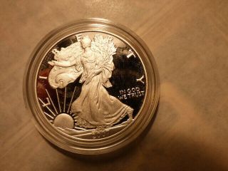 2 2007 W Walking Liberty American Eagle Silver Dollar 1 Possibly Proof Coin