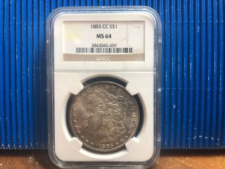 1883 Cc Ngc Ms64 Morgan See Our Other Listings