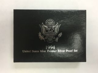 1994 Us Premier Silver Proof Set