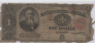 1891 $1 Treasury Note Large Size Legal Tender Note