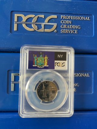 2001 S York Clad Quarter 6 Coin Proof Set Pcgs Pr69 Dcam