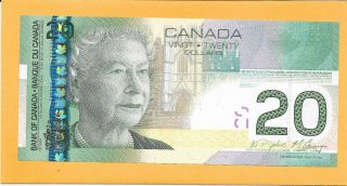 2004 Canadian 20 Dollar Bill Fid6075704 Crisp (unc)