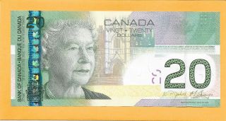 2004 Canadian 20 Dollar Bill Arv9958402 Crisp (unc)