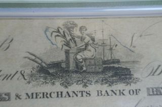 1810s - 20s $20.  Farmers & Merchants Bank of Baltimore,  MD PMG 67 EPQ Gem 2