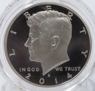 2014 S Uncirculated 90 Silver Kennedy 50 Cent Half Dollar Coin M19