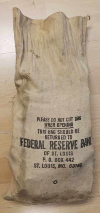 1970 - D Lincoln Cent St Louis Federal Reserve Bank Obw Bu Paper Rolls $50 Fv Bag