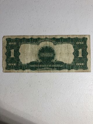 1899 $1.  00 Black Eagle Silver Certificate 1 Dollar Bill US Note American Money 5