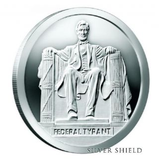 2017 Silver Shield Federal Tyrant - 1 Oz Proof - 2 In " Monumental Truth " Series
