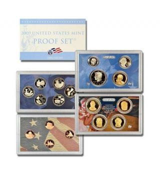 2009 - S United States Clad Proof Set In (packaging) Sku21285