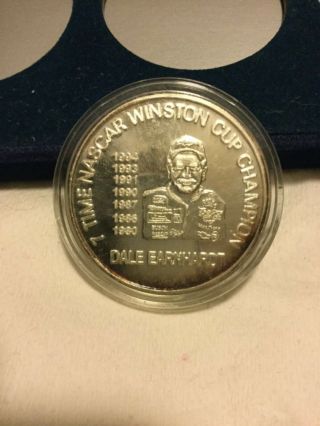 Dale Earnhardt silver coins 6