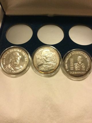 Dale Earnhardt silver coins 8