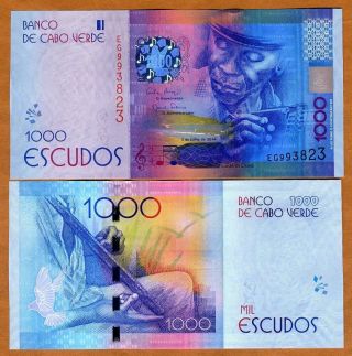Cape Verde,  1000 (1,  000) Escudos,  2014 (2015),  P -,  Unc