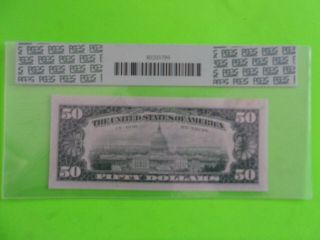 PCGS Fr.  2113 - J $50 1963A Federal Reserve Note Kansas Very Choice 64 5