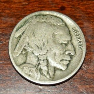 1917 - D U.  S.  Buffalo Indian Nickel