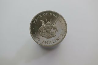 Uganda 2 Shillings 1966 Proof B18 1260