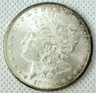 1885 S Morgan Silver Dollar $1 United States Coin