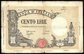 100 Lire From Italy 1942 M1