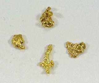 California Gold Nuggets 1 Grams Of 6 Mesh Gold Authentic Natural American River