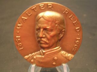Walter Reed Nyu Hall Of Fame Bronze Medal - Medallic Art Company