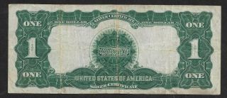 1899 $1 BLACK EAGLE One Dollar Note FR 236 Silver Certificate Horse Blanket Note 2