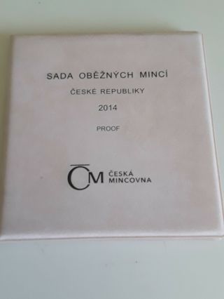 Proof Set Coins Czech Republic 2014