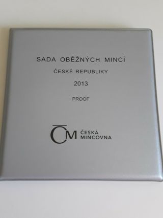 Proof Set Coins Czech Republic 2013