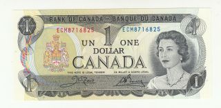 Canada 1 Dollar 1973 Unc P85c Qeii @