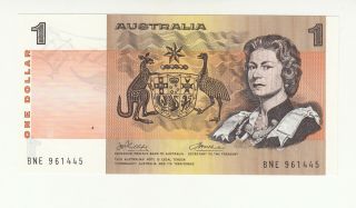 Australia 1 Dollar 1972 Aunc/unc P37d Qeii @