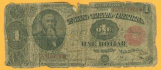 Fr.  351 1891 $1 One Dollar “stanton” Treasury Note