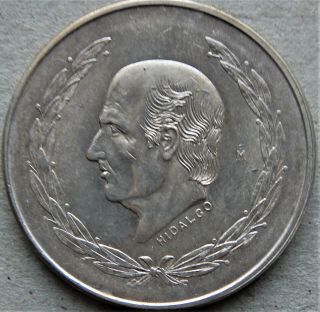 1952 Uncirculated Cinco Pesos.  720 Silver