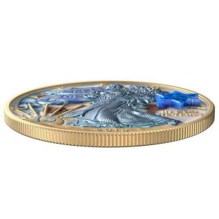 USA 2019 $1 Silver Eagle Jewish Holidays BAR MITZVAH 1 Oz Silver Coin 2