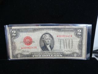 GROUP OF 4 SERIES 1928 A RED SEAL $2 LEGAL TENDER STAR NOTES TORN CORNERS 4