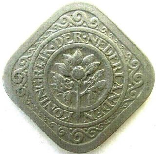 Netherlands Coins,  5 Cents 1914,  Wilhelmina