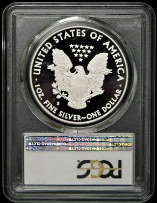 2012 - S Proof Silver American Eagle - PCGS PR70 DCAM 2
