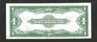 ABSOLUTELY GORGEOUS WOODS/WHITE SILVER CERTIFICATE 1923 $1 LARGE NOTE 4