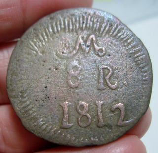 1812 (mexico) Sud - Oaxaca (8 Reales) - - - War Of Independence -