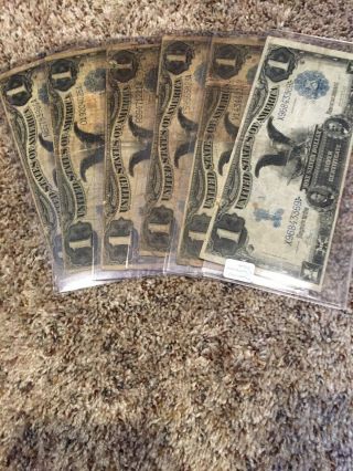 One Dollar 1899 Silver Certificates