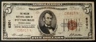 1929 $5 Nat 