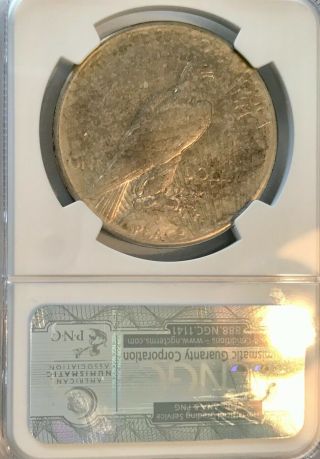 1928 P Peace Silver Dollar NGC XF Details 4