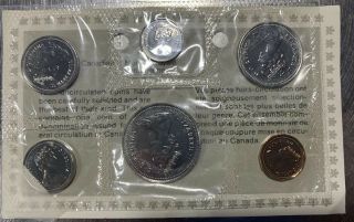 Canada/canadian 1984 Uncirculated Coin Set Royal Canadian
