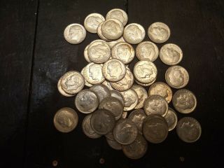 $5 Pre 1965 Dimes.  Most Are 64 And 63 And In Great Shape
