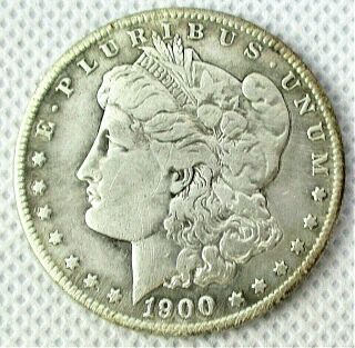 1900 S Morgan Silver Dollar $1 United States Coin - Key Date/mint