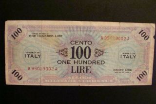 Italy 100 Lire 1943