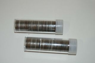 1943 P/d/s Lincoln Steel Wheat Cents 2 Rolls – 100 Coins - Combined